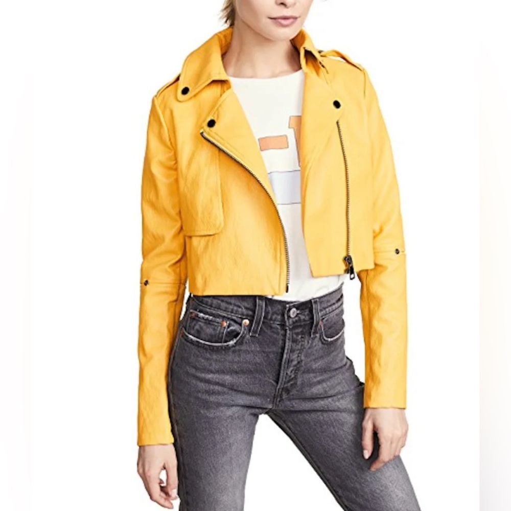 SOSKEN Jacket‎ Faux Leather Harley jacket